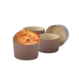 Panettone/Canasta/ Bakvorm Ø15x11(h) cm 5 stuks