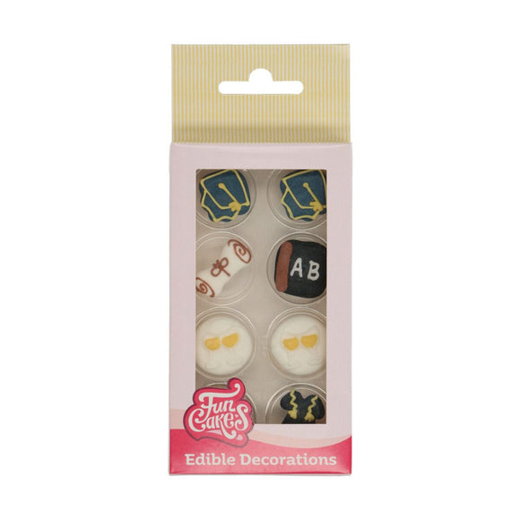 FunCakes Suikerdecoraties Geslaagd Set/8