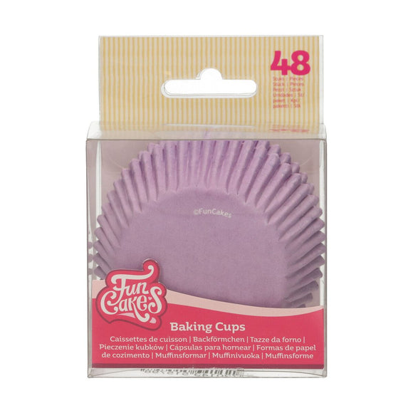 FunCakes Baking Cups Lila pk/48