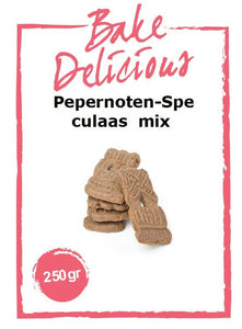 Bake Delicious Pepernoten Speculaas Mix 250gr