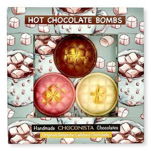 Choconista Hot Chocolat Bombs (Chocolade eetbaar)