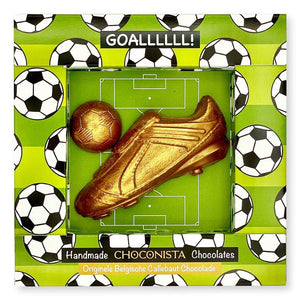 Choconista Voetbalschoen en Bal (Chocolade eetbaar