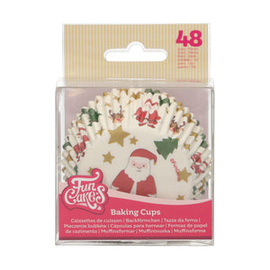 FunCakes Baking Cups Christmas pk/48