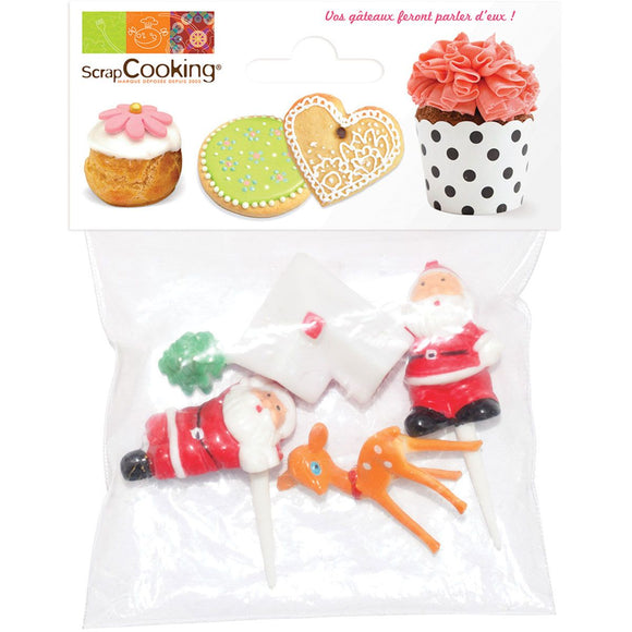 ScrapCooking Christmas Cake Toppers